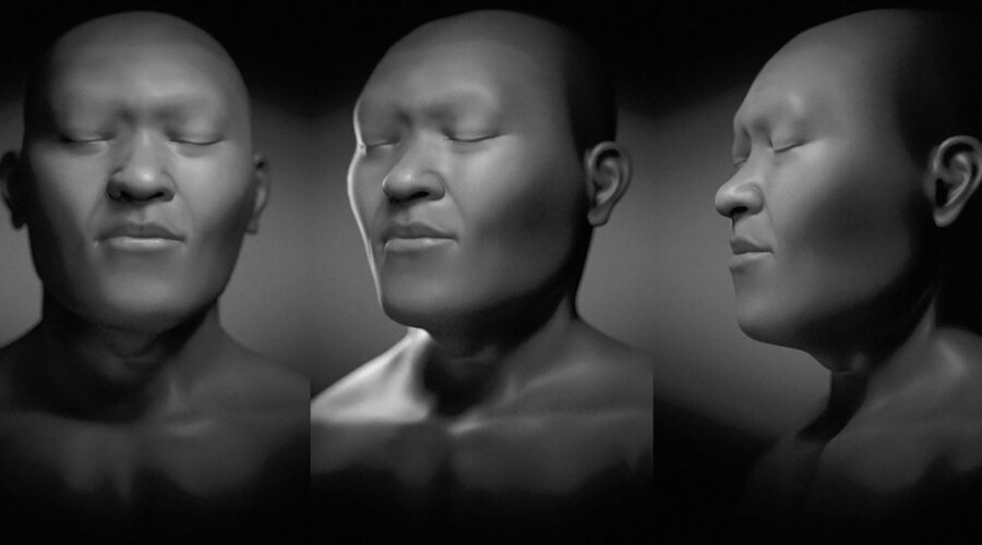 Burrë Egjiptian 35,000 vjet më parë: Imazhi i dixhital