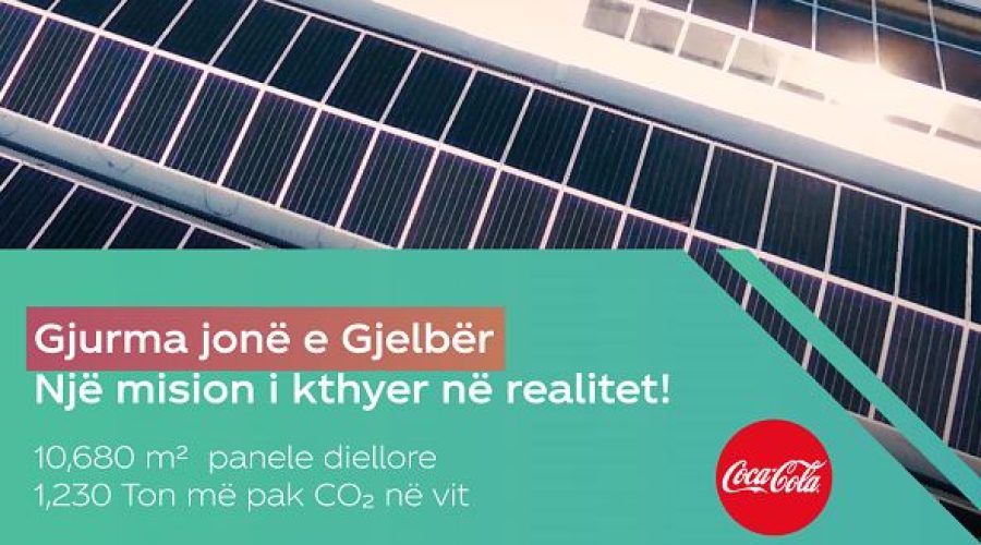 Energji diellore për misionin e gjelbër të Coca-Cola